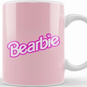 Baskı Dükkanı Barbie Bearbie Kupa