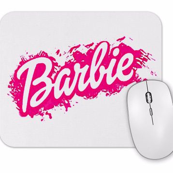 Baskı Dükkanı Barbie Logo 01 Mouse Pad