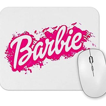 Baskı Dükkanı Barbie Logo 01 Mouse Pad