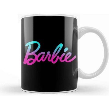 Baskı Dükkanı Barbie Logo 02 Kupa