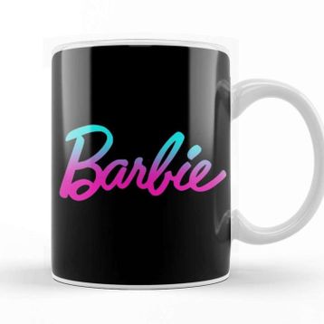 Baskı Dükkanı Barbie Logo 02 Kupa