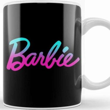 Baskı Dükkanı Barbie Logo 02 Kupa
