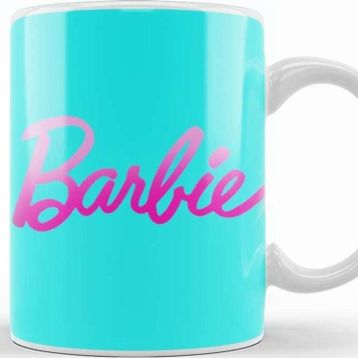 Baskı Dükkanı Barbie Logo 03 Kupa