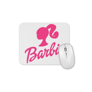 Baskı Dükkanı Barbie Logo Mouse Pad