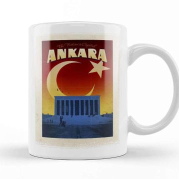 Baskı Dükkanı Başkent Ankara ve Anıtkabir Kupa