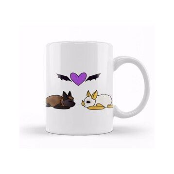 Baskı Dükkanı Batty Love Bats 01 Kupa