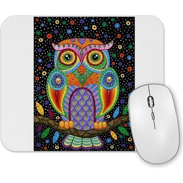 Baskı Dükkanı Baykuş 7 Mouse Pad