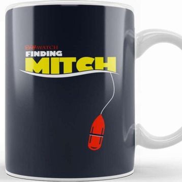 Baskı Dükkanı Baywatch Finding Mitch Nemo Dory Logo Kupa