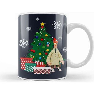 Baskı Dükkanı Beaker Around the Christmas Tree Muppets Kupa