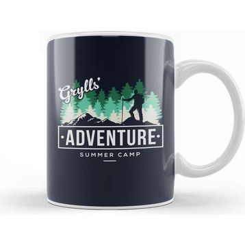 Baskı Dükkanı Bear Grylls Adventure Summer Camp Kupa