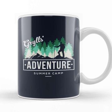 Baskı Dükkanı Bear Grylls Adventure Summer Camp Kupa