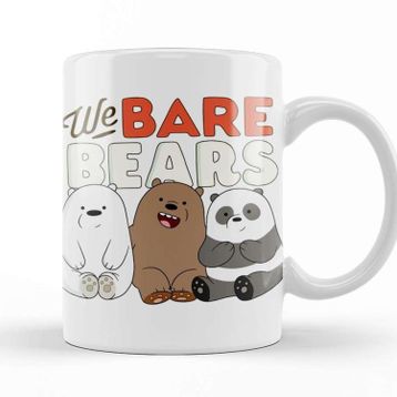 Baskı Dükkanı Bears Love We Bare Bears Kupa