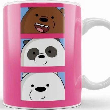 Baskı Dükkanı Bears Love We Bare Bears Kupa