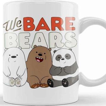 Baskı Dükkanı Bears Love We Bare Bears Kupa