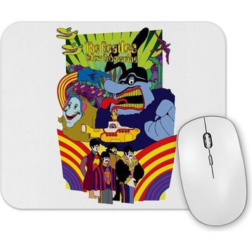 Baskı Dükkanı Beatles Yellow Submarine Mouse Pad