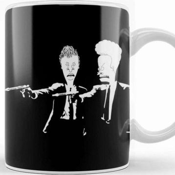 Baskı Dükkanı Beavis And Butthead Pulp Fiction Kupa