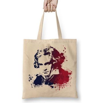 Baskı Dükkanı Bee Thoven Bez Çanta