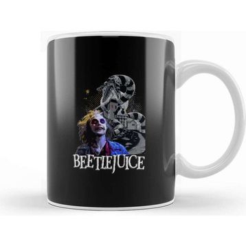 Baskı Dükkanı Beetlejuice Horror Kupa Bardak