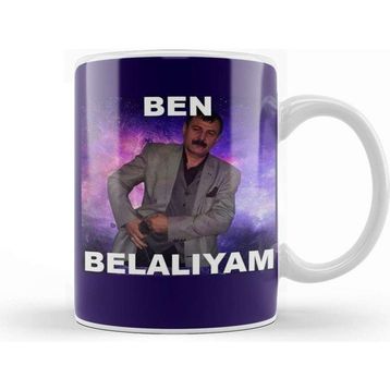 Baskı Dükkanı Ben Belayım Azer Bülbül Kupa