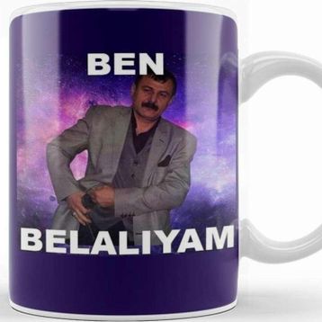 Baskı Dükkanı Ben Belayım Azer Bülbül Kupa