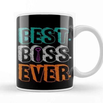 Baskı Dükkanı Best Boss Ever Kupa