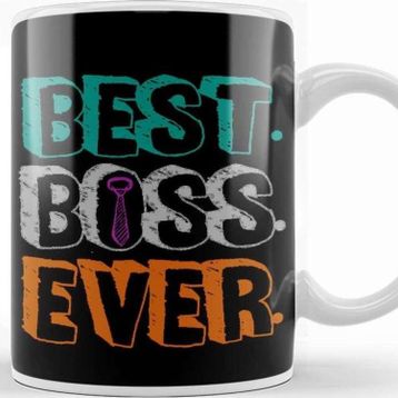 Baskı Dükkanı Best Boss Ever Kupa