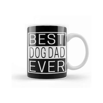 Baskı Dükkanı Best Dog Dad Ever 05 Kupa
