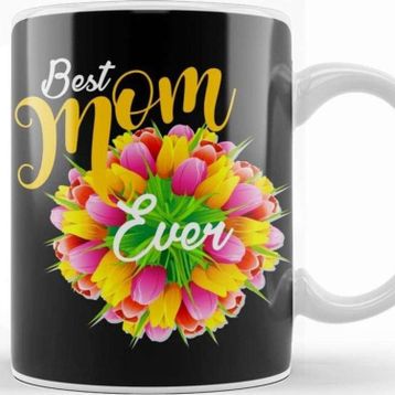 Baskı Dükkanı Best Mom Ever Kupa