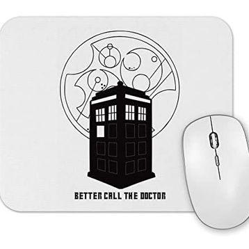 Baskı Dükkanı Better Call the Doctor Mouse Pad