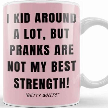 Baskı Dükkanı Betty White Quote Kupa