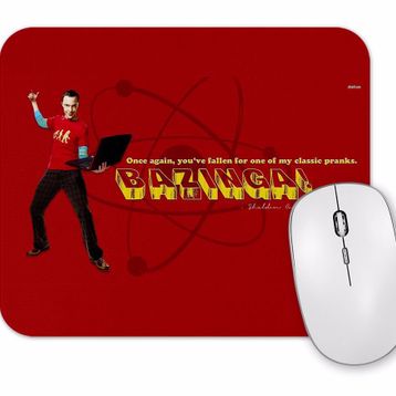 Baskı Dükkanı Big Bang Sheldon Cooper Theory Bazingaa Mouse Pad
