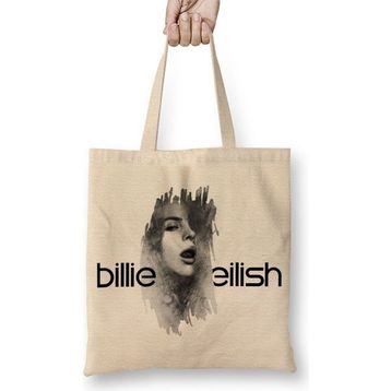 Baskı Dükkanı Billie Eilish 03 Bez Çanta