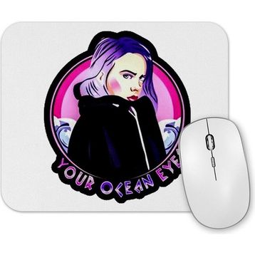 Baskı Dükkanı Billie Eilish Ocean Eyes Mouse Pad