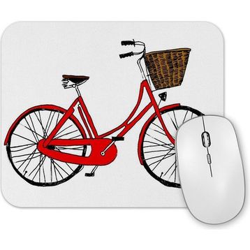 Baskı Dükkanı Bisiklet Retro Mouse Pad