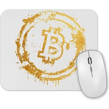 Baskı Dükkanı Bitcoin Colors Mouse Pad