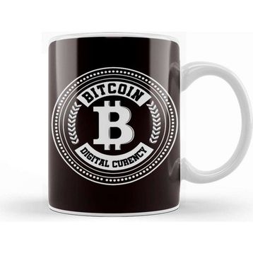 Baskı Dükkanı Bitcoin Digital Currency Crypto Btc Mining Gift Kupa