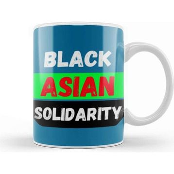 Baskı Dükkanı Black Asian Solidarity Stop Aapı Hate Kupa