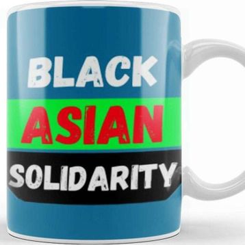 Baskı Dükkanı Black Asian Solidarity Stop Aapı Hate Kupa