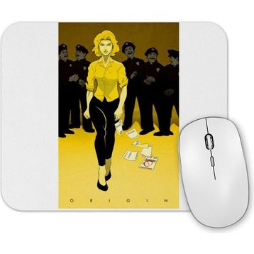 Baskı Dükkanı Black Canary Scream Mouse Pad