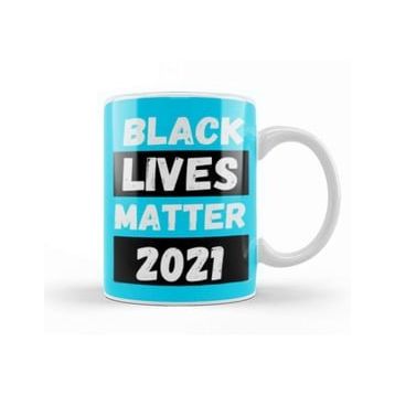 Baskı Dükkanı Black Lives Matter 2021 Kupa