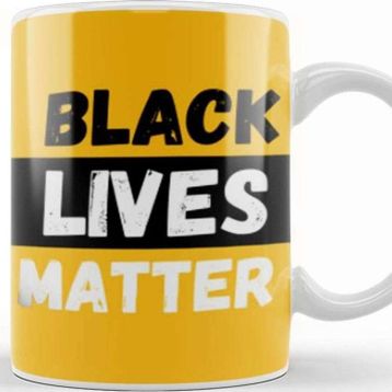 Baskı Dükkanı Black Lives Matter Kupa
