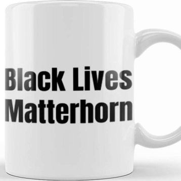 Baskı Dükkanı Black Lives Matterhorn Kupa