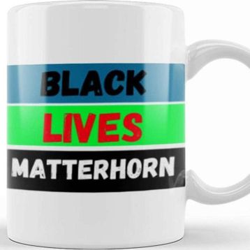 Baskı Dükkanı Black Lives Matterhorn Kupa