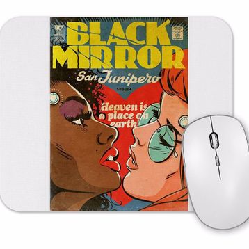Baskı Dükkanı Black Mirror Mouse Pad