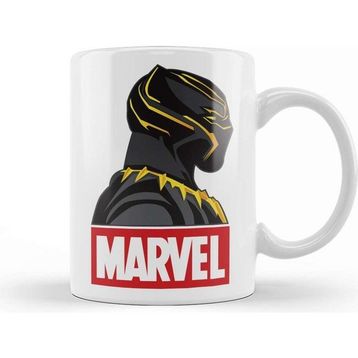 Baskı Dükkanı Black Panter Marvel Kupa