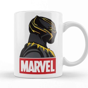 Baskı Dükkanı Black Panter Marvel Kupa