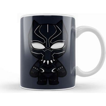 Baskı Dükkanı Black Panther Minime Version Kupa