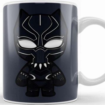 Baskı Dükkanı Black Panther Minime Version Kupa