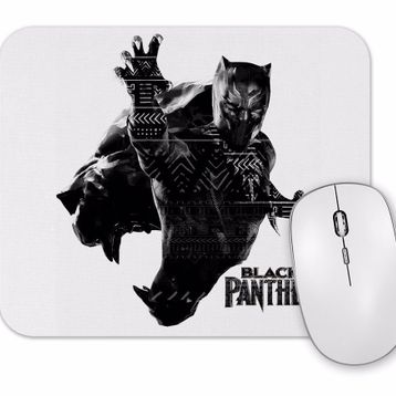 Baskı Dükkanı Black Panther Pantera Negra 04 Mouse Pad