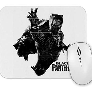 Baskı Dükkanı Black Panther Pantera Negra 04 Mouse Pad